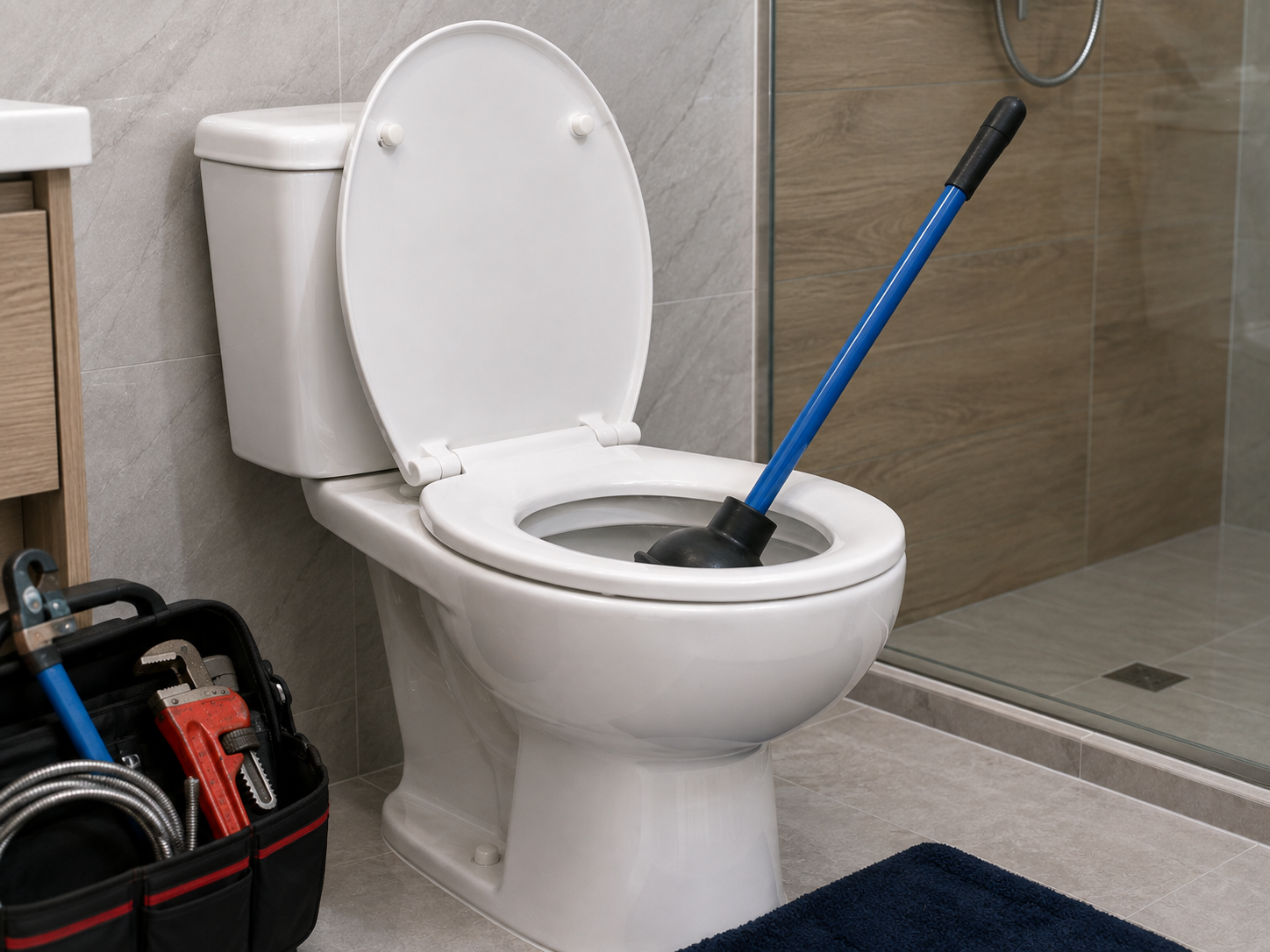 Choked Toilet Fix Jurong Condo