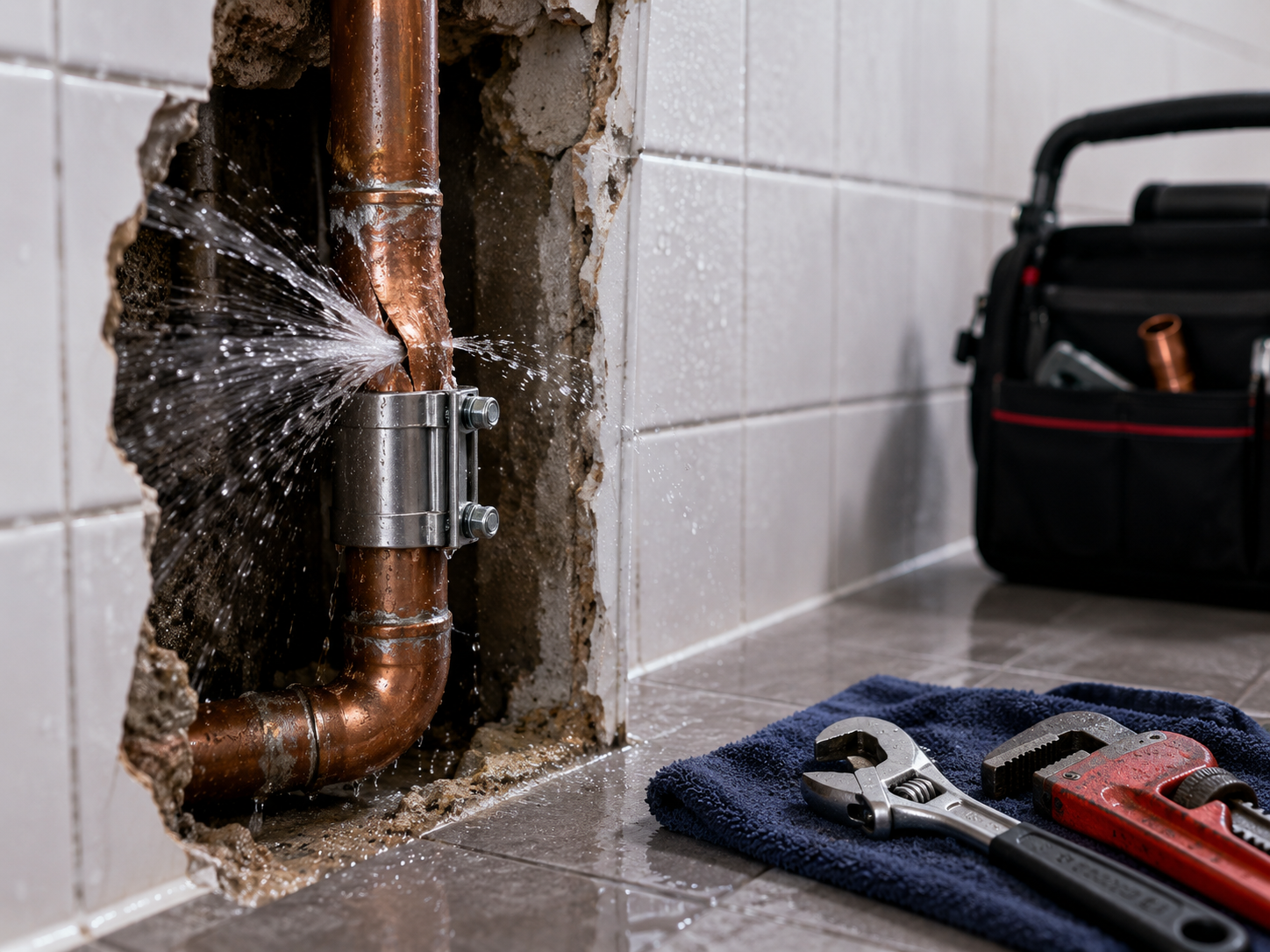 Pipe Burst Repair Tampines HDB